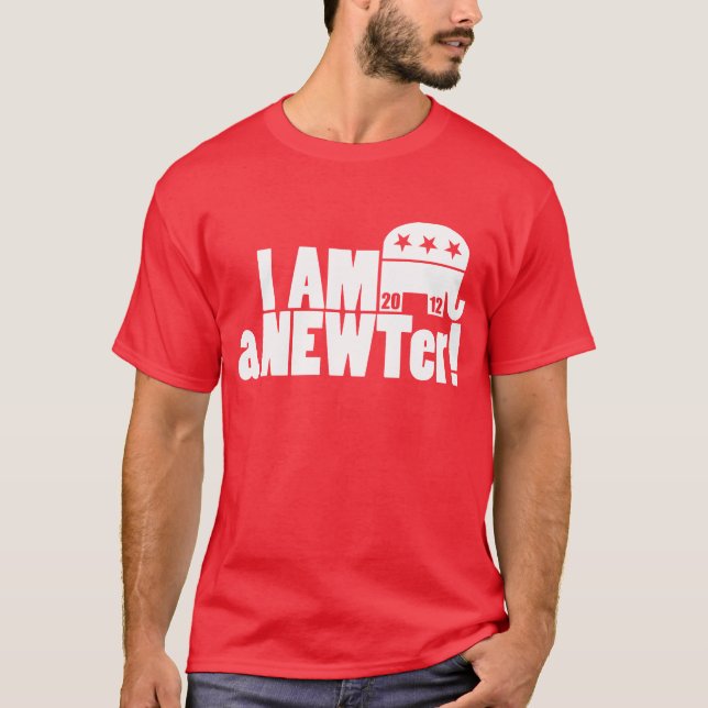 T-shirt JE SUIS un NEWTer ! (Devant)