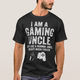 T-shirt Je Suis Un Oncle De Jeu Drôle Vidéo Joueur Vidé