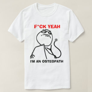 T-shirt Je suis un ostéopathe
