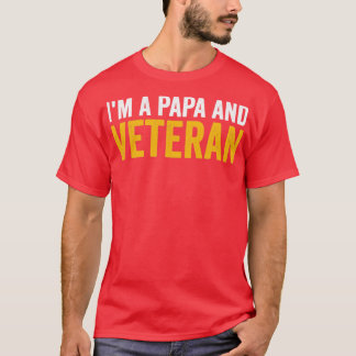 T-shirt Je Suis Un Papa Et Un Vétérinaire
