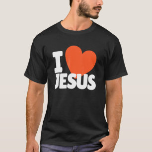 T-shirt Je suis un partisan de l'église J'aime Jésus disci