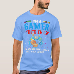 T-shirt Je suis Un Père Joueur En Droit Drôle Seulement be