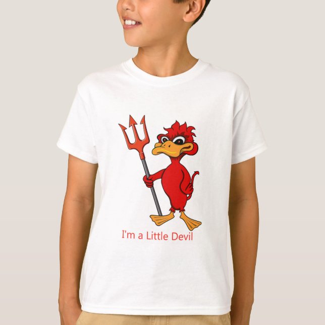 T-shirt Je suis un petit diable (Devant)