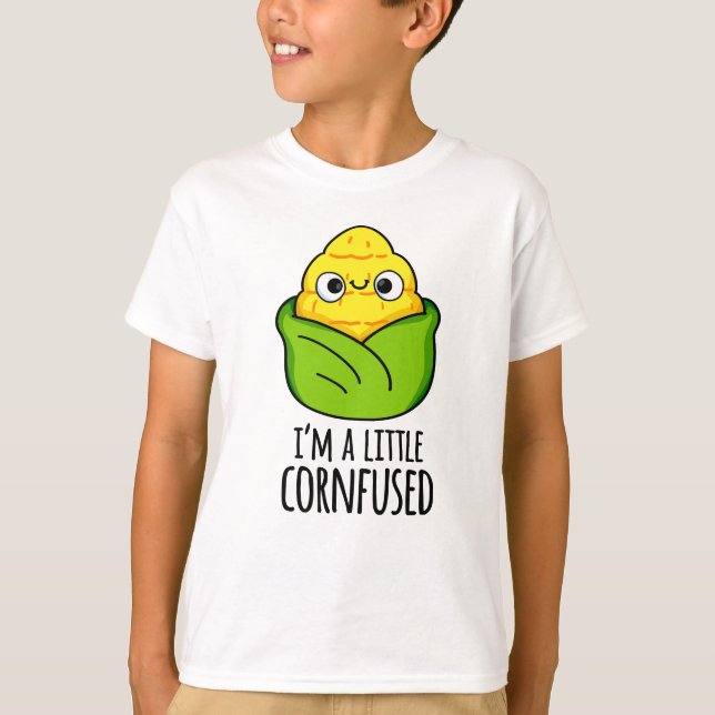 T-shirt Je suis un petit jeu de maïs amusant (Devant)