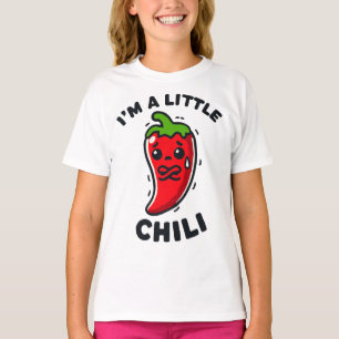 T-shirt Je suis un petit poivron épicé au Chili