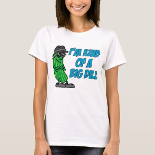 T-shirt Je suis un peu un grand aneth