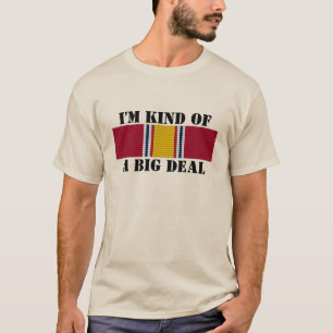 T-shirt Je suis un peu un vétéran drôle et drôle