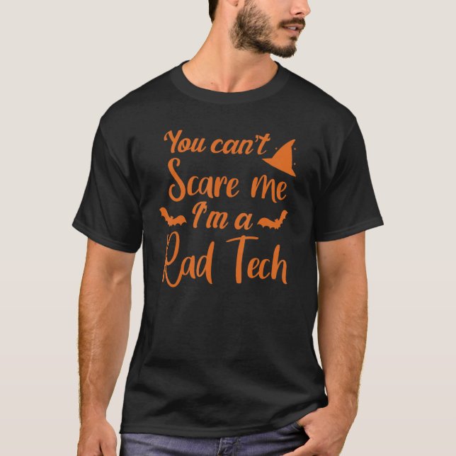 T-shirt Je suis un Rad Tech Halloween Radiol (Devant)