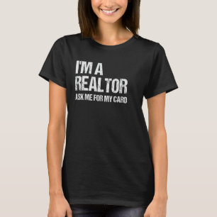 T-shirt Je suis un revendeur me demander ma carte agent im