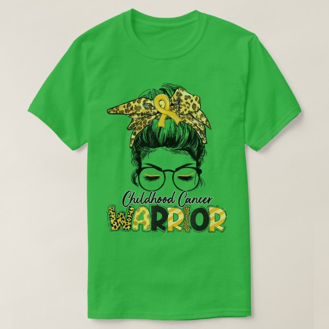 T-shirt Je Suis Un Ruban Guerrier De Sensibilisation Au Ca (Design devant)