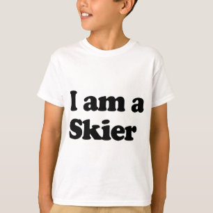 T-shirt Je suis un skieur