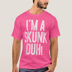 T-shirt Je Suis Un Skunk Duh Skunk Baseball