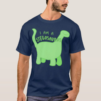 T-shirt Je suis un Stegosaurus