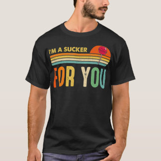 T-shirt Je suis Un Sucker pour vous Candy Pop Music Fans D