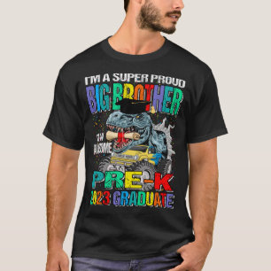 T-shirt Je suis un super fière Big Brother d'un superbe Pr