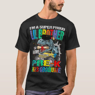 T-shirt Je suis un super fière Lil Frère d'un excellent Pr