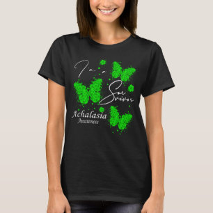 T-shirt Je suis un survivant Achalasia le papillon de sens