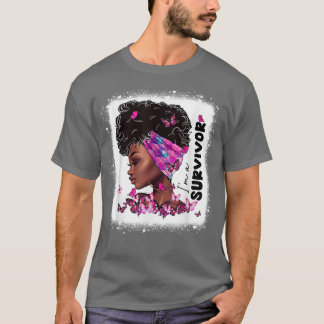 T-shirt Je suis un survivant de la sensibilisation au canc