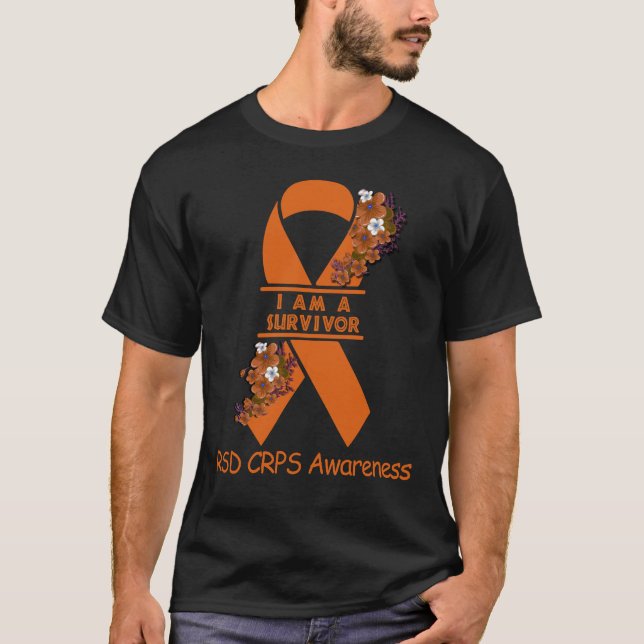 T-shirt Je suis un survivant de la SSR sensibilisation au  (Devant)