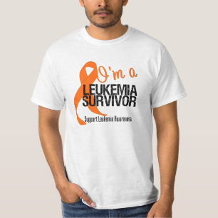 T-shirt Je suis un survivant de leucémie