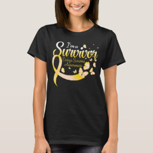 T-shirt Je suis un survivant Ewings Saigne Sarcoma Sensibi