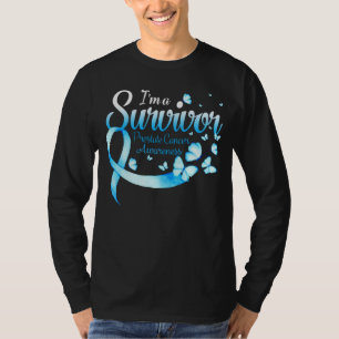 T-shirt Je suis un survivant, le papillon de sensibilisati