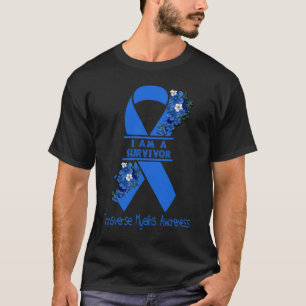 T-shirt Je Suis Un Survivant Sensibilisation à la Myélite