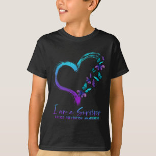 T-shirt Je suis un survivant, Sensibilisation à la prévent