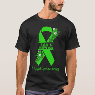 T-shirt Je suis un survivant Sensibilisation au lymphome n
