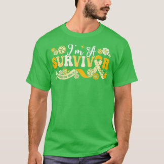 T-shirt Je suis un survivant Soutien de sensibilisation au