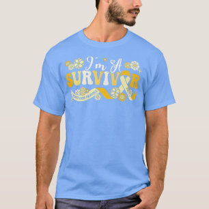 T-shirt Je suis un survivant Soutien de sensibilisation au