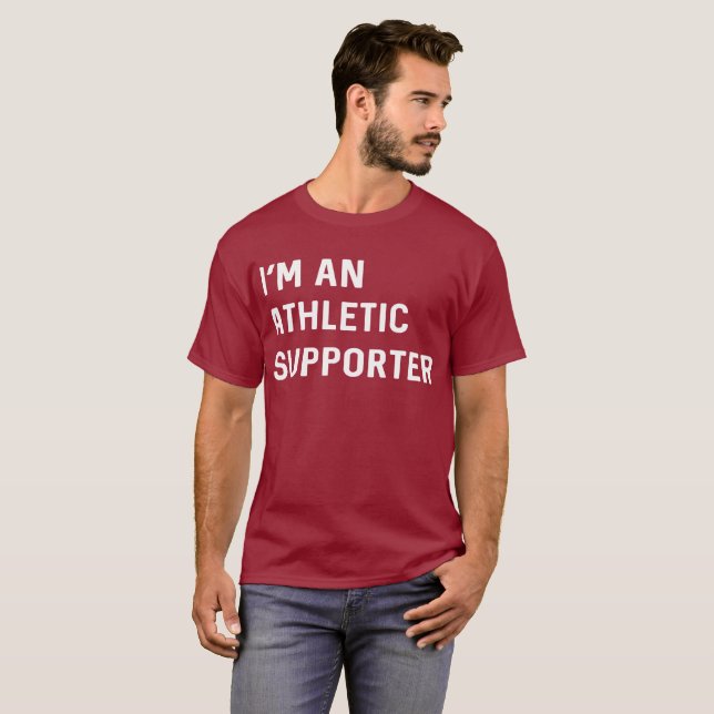 T-shirt Je suis un suspensoir (Devant entier)