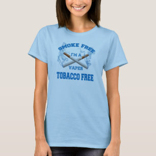 T-shirt Je suis UN TABAC SANS FUMÉE de VAPER LIBRE