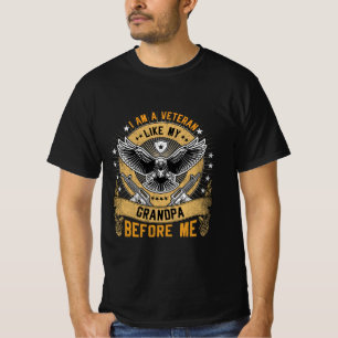 T-shirt Je Suis Un Vétérinaire Comme Mon Grand-Père Avant