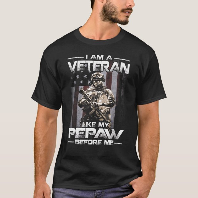 T-shirt Je Suis Un Vétérinaire Comme Mon Pepaw Avant Moi D (Devant)