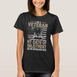 T-shirt Je Suis Un Vétérinaire Mon Serment D'Inscription N
