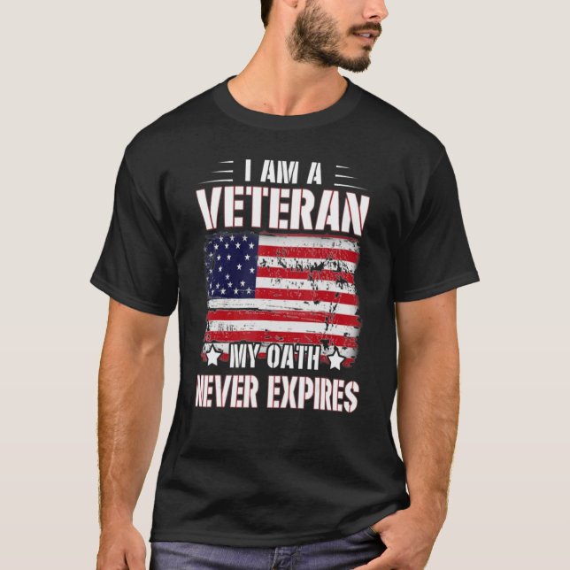 T-shirt Je Suis Un Vétérinaire Mon Serment N'Exige Jamais (Devant)