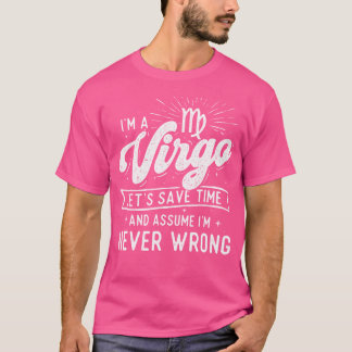 T-shirt Je Suis Un Virgo Anniversaire Zodiac Signal Horosc
