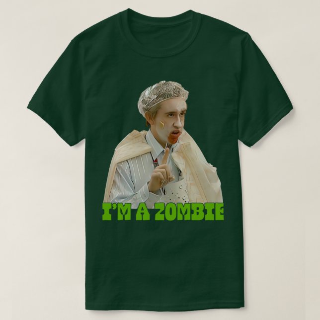 T-shirt Je suis un zombie (Design devant)