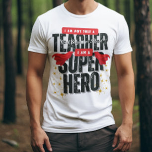 T-shirt Je suis une appréciation de professeur de super-hé