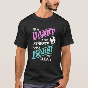 T-shirt Je Suis Une Beauté Dans Les Rues Et La Bête Met Le