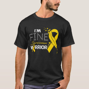 T-shirt Je suis une belle Sarcome Guerrier Feather