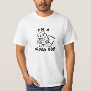T-shirt Je suis une bonne chemise de garçon