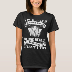 T-shirt Je suis une chaudière et ça va Personne ne compren