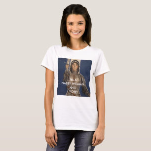 T-shirt Je suis une femme méchante et je vote !