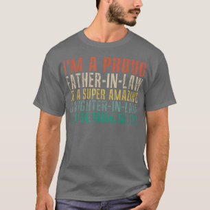 T-shirt Je suis une fière belle-mère d'une super-Extraordi