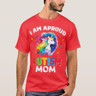 T-shirt je suis une fière mère autiste
