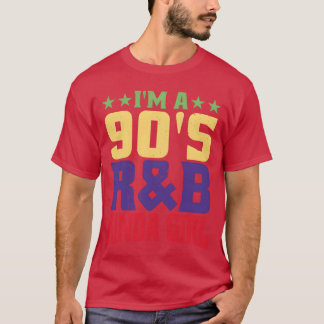 T-shirt Je suis une fille de RnB des années 90 vintage