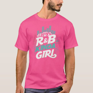 T-shirt Je Suis Une Fille Kinda Rb Des Années 90