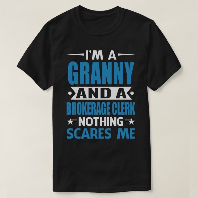 T-shirt Je Suis Une GRAND-FEMME Et Une Greffière De Courta (Design devant)